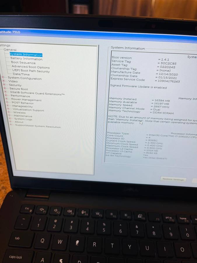Dell Latitude 7310 Touchscreen QuadCore i7 10th Gen 16GB RAM 512GB SSD Windows 11 Pro Office 2021