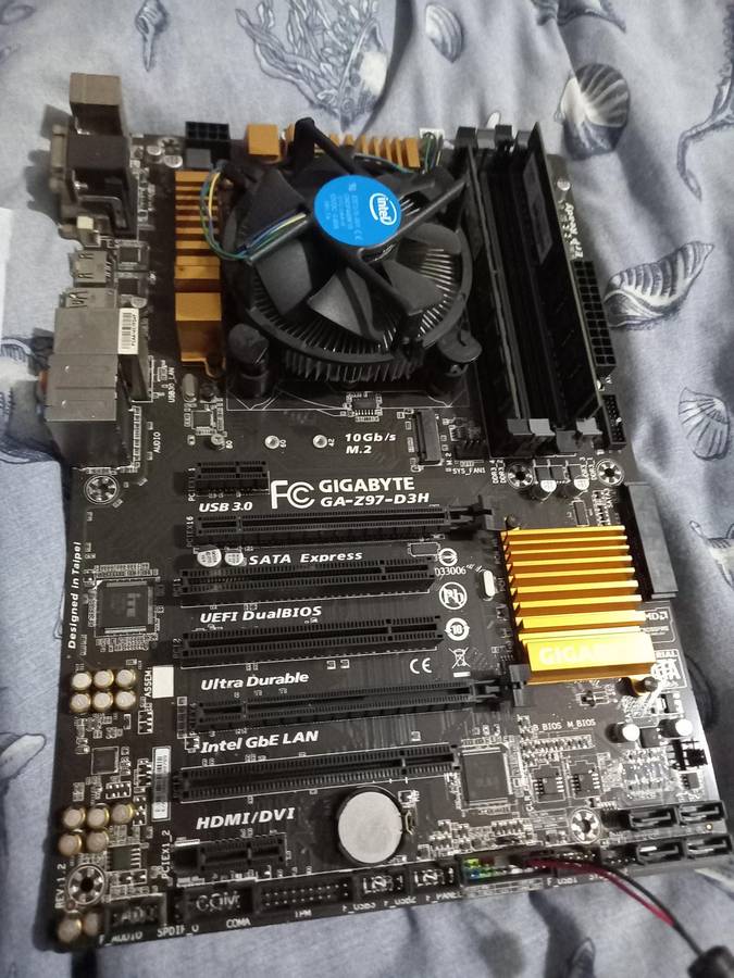 Core i5 4600 cpu and motherboard