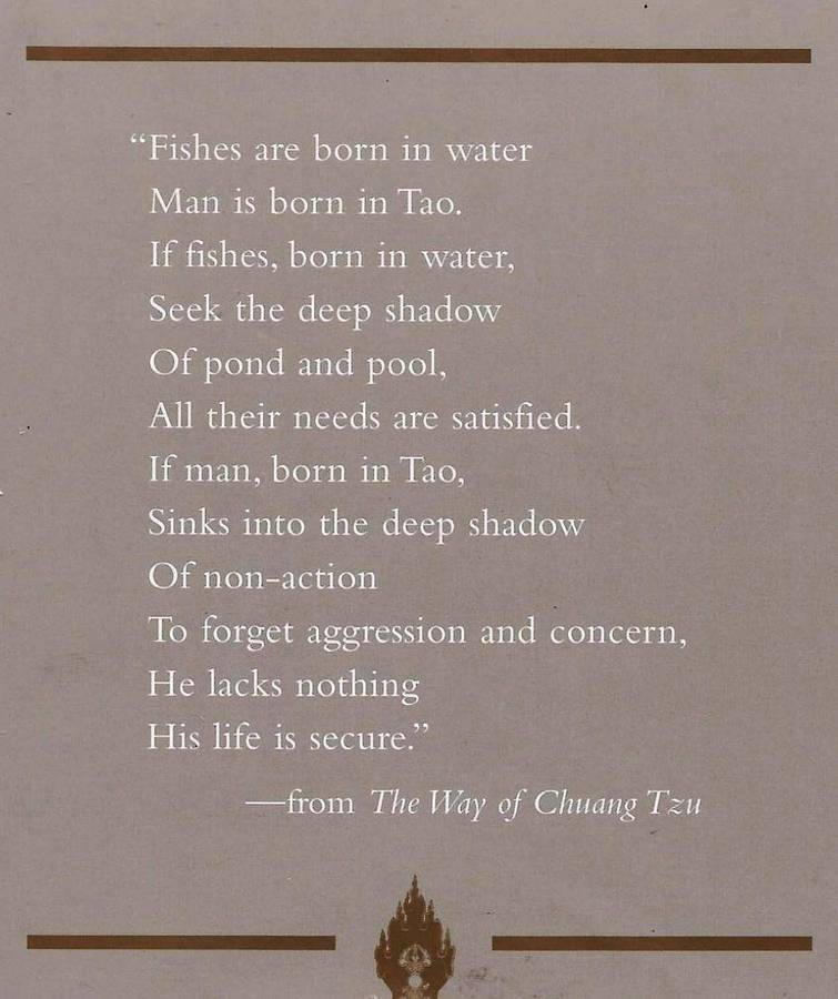 THE WAY OF CHUANG TZU by Thomas Merton
