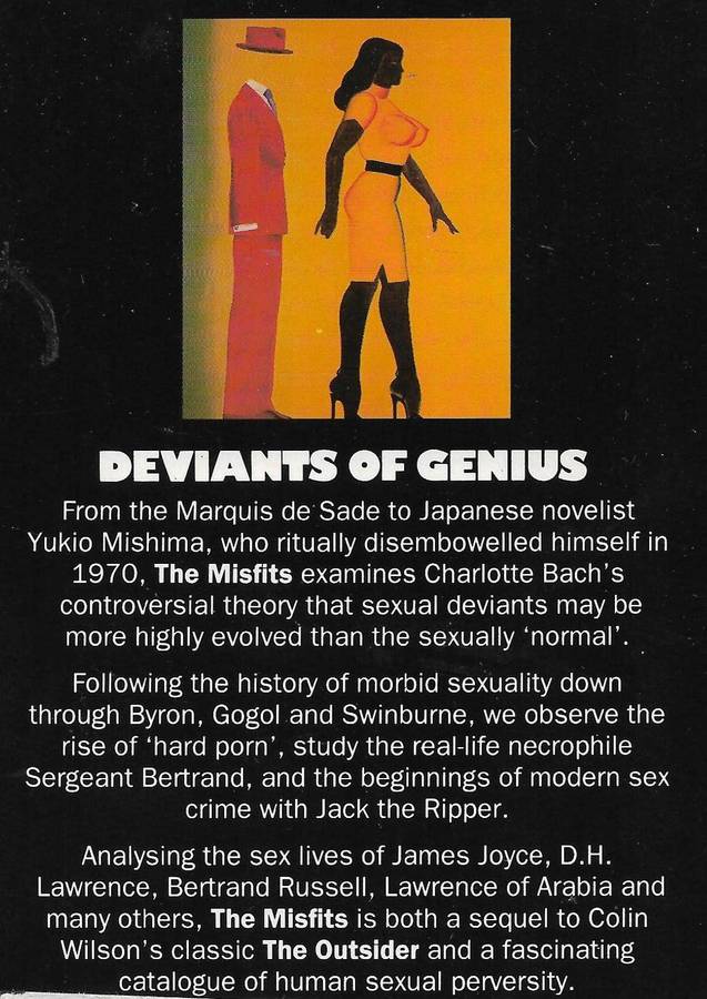 THE MISFITS: A STUDY OF SEXUAL OUTSIDERS Colin Wilson