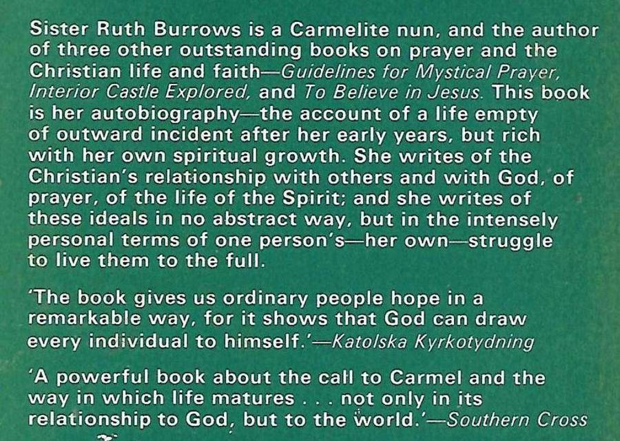 BEFORE THE LIVING GOD Ruth Burrows