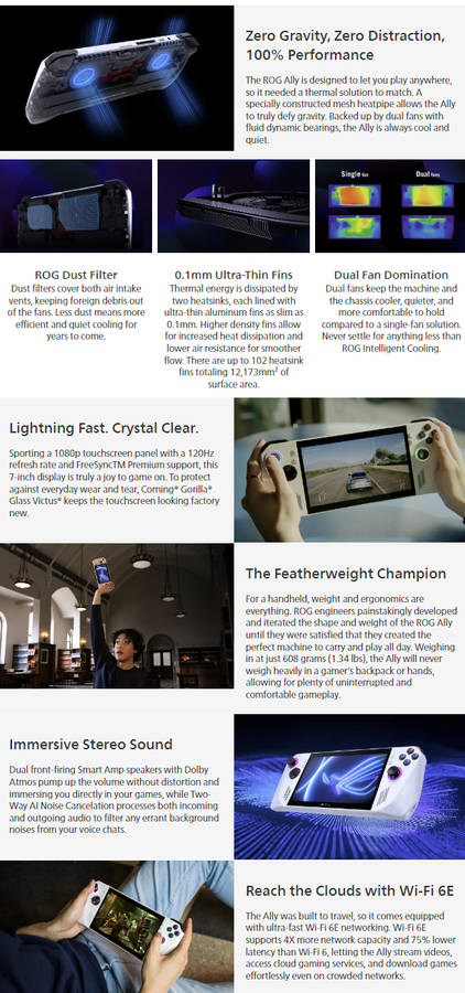 ASUS ROG Ally Z1 Extreme - Handheld