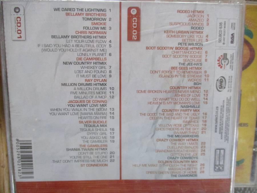 hitmix country double cd