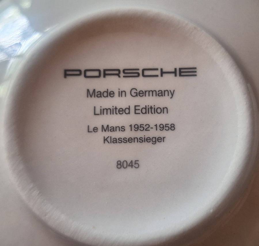 RARE VINTAGE - Porsche Driver's Selection  Espresso Cup Set - No. 4
