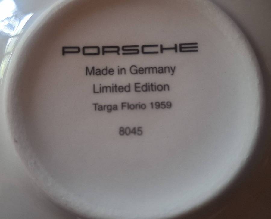 RARE VINTAGE - Porsche Driver's Selection  Espresso Cup Set - No. 4