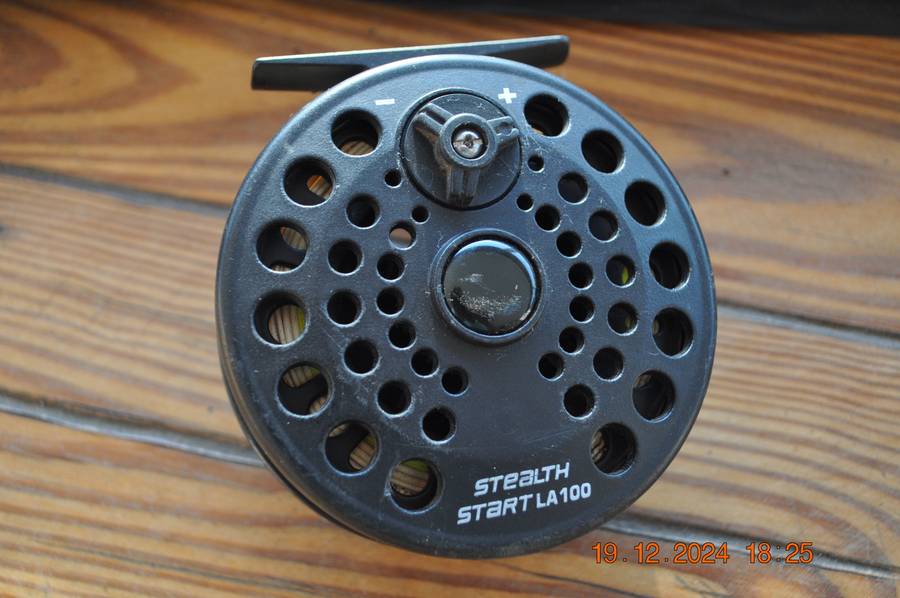 Silver Fox Fly Fishing Rod Stealth Reel