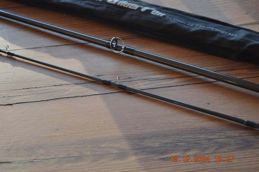 Silver Fox Fly Fishing Rod Stealth Reel