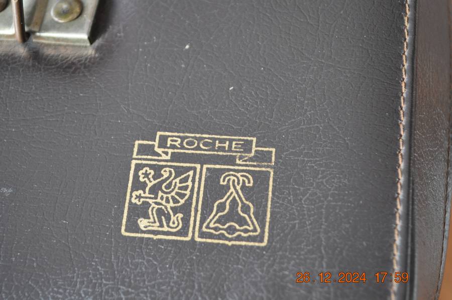 Vintage Roche Vinyl Carry Case