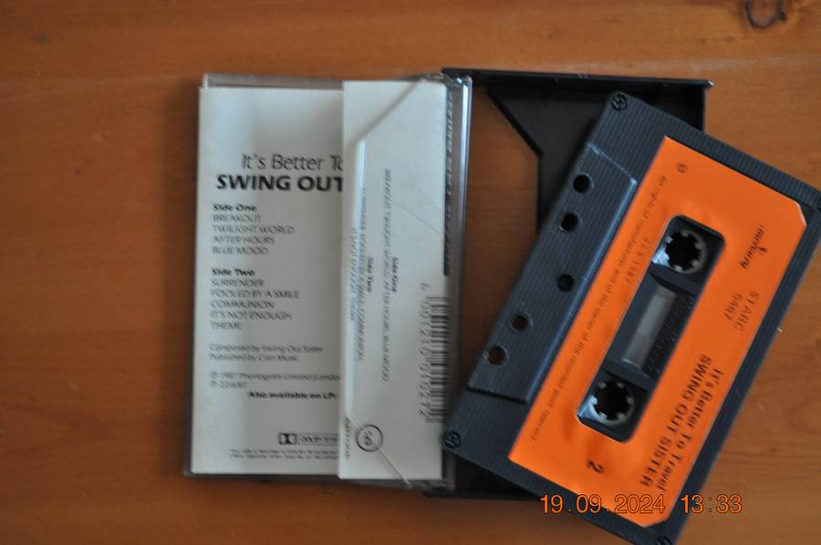 Swing Out Sister - It's Better To Travel (Cassette)