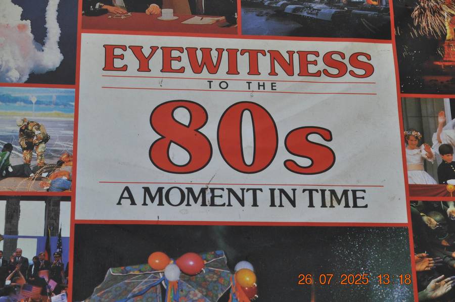 Eyewitness To The 80s Book