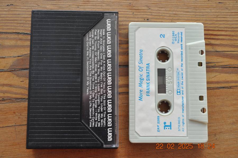 Frank Sinatra - More Magic Of Sinatra : Another 20 Great Performances (Cassette)