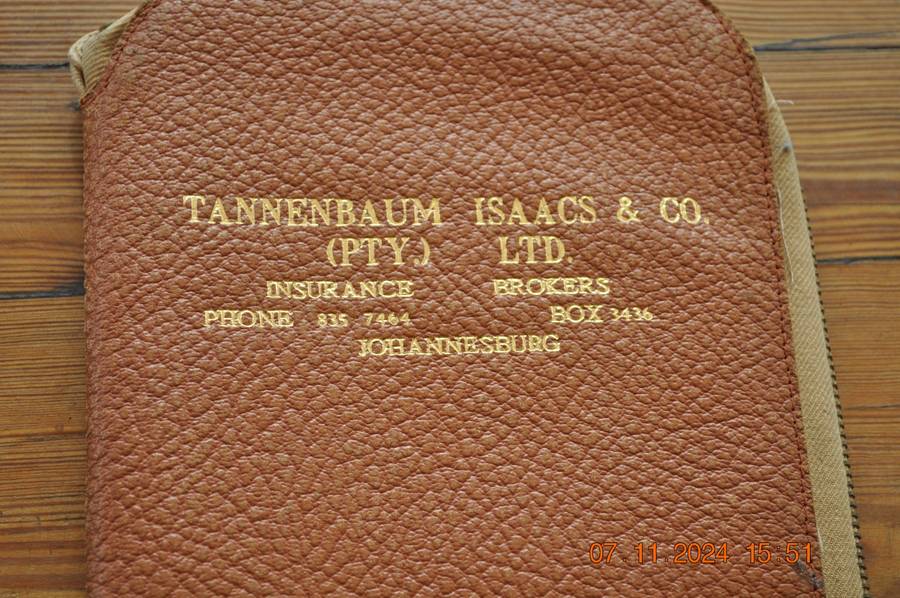 Vintage Leather Document Holder