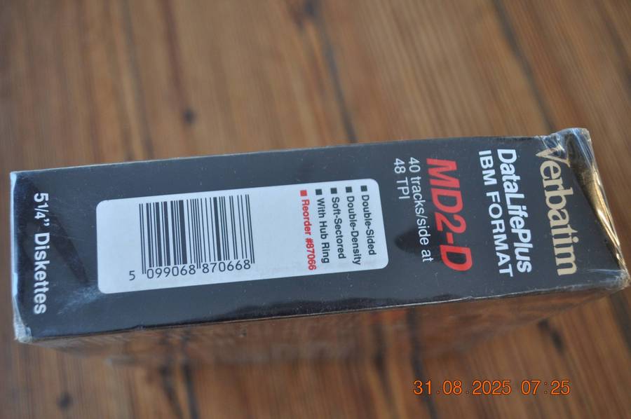 Vintage Verbatim Datalifeplus Floppy Disk (new sealed)