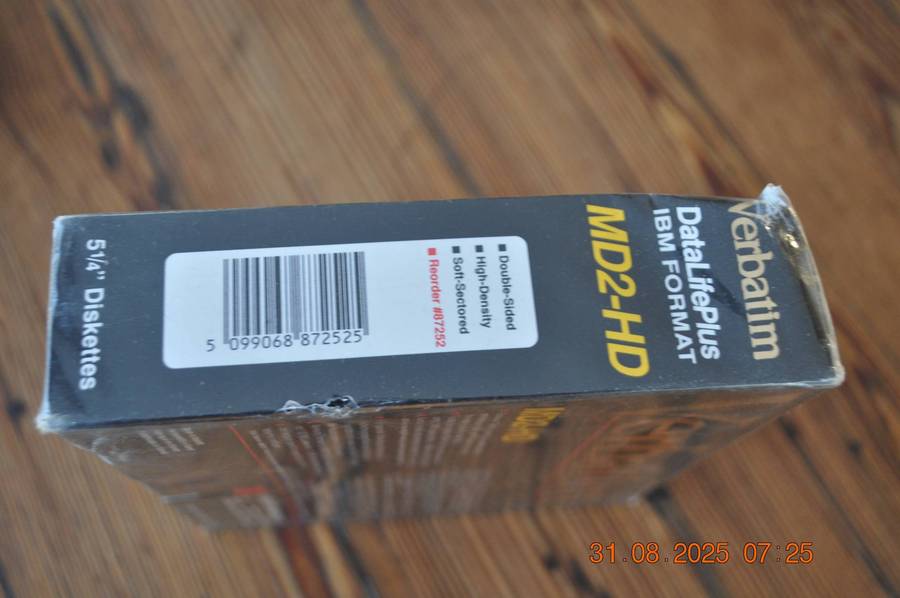 Vintage Verbatim Floppy Disk (new sealed)