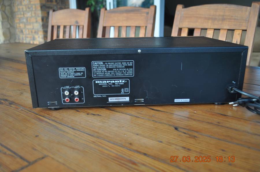 Vintage Marantz Cassette Deck SD 285