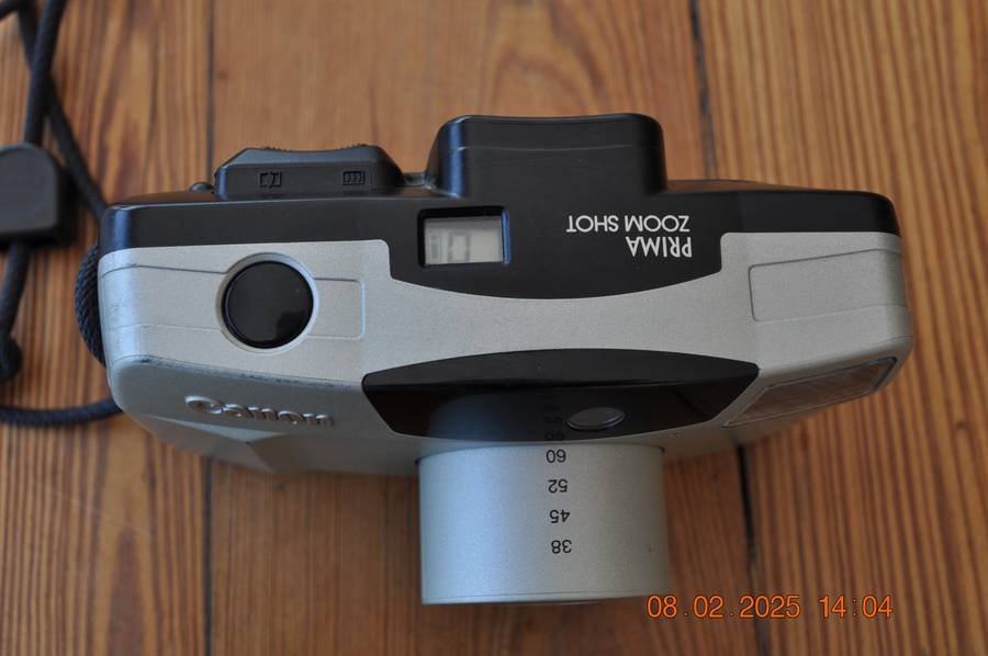 Vintage Canon Prima Zoom Shot 35mm Film Camera
