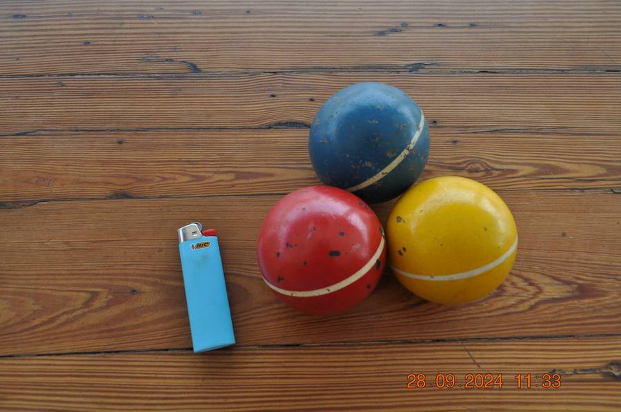 Vintage Croquet Balls
