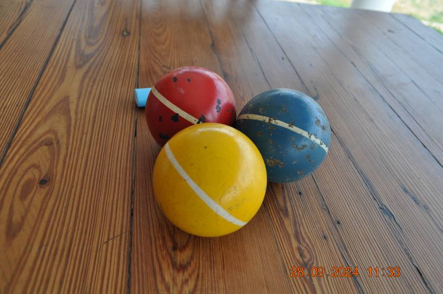 Vintage Croquet Balls