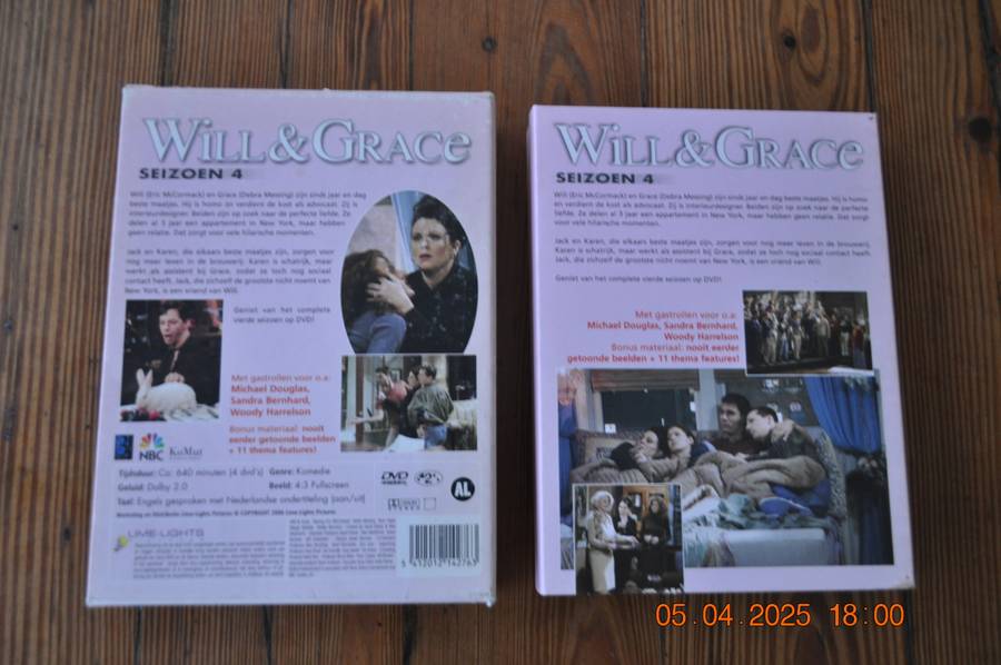 Will & Grace  Seizoen 4 (nederlands gesproken )