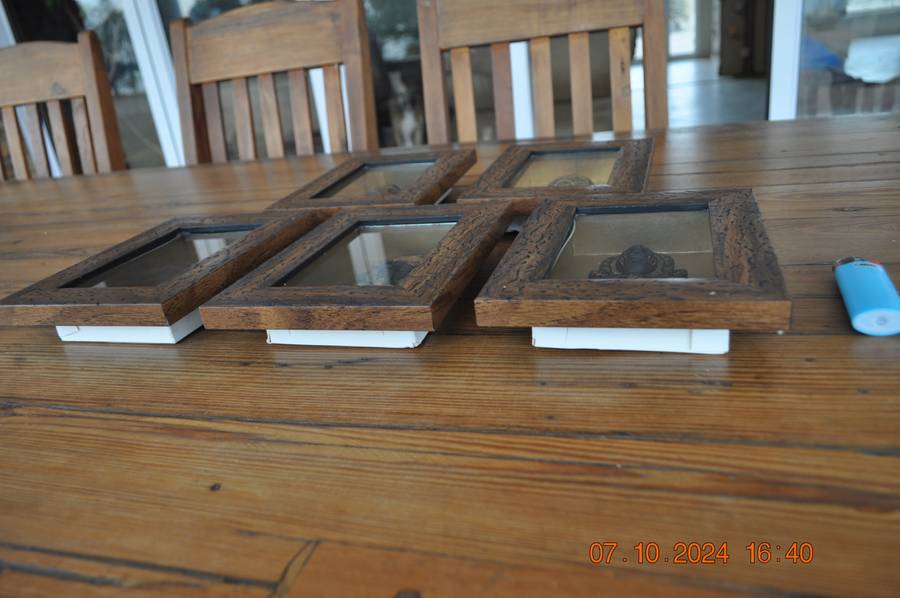 Framed African Mini Masks