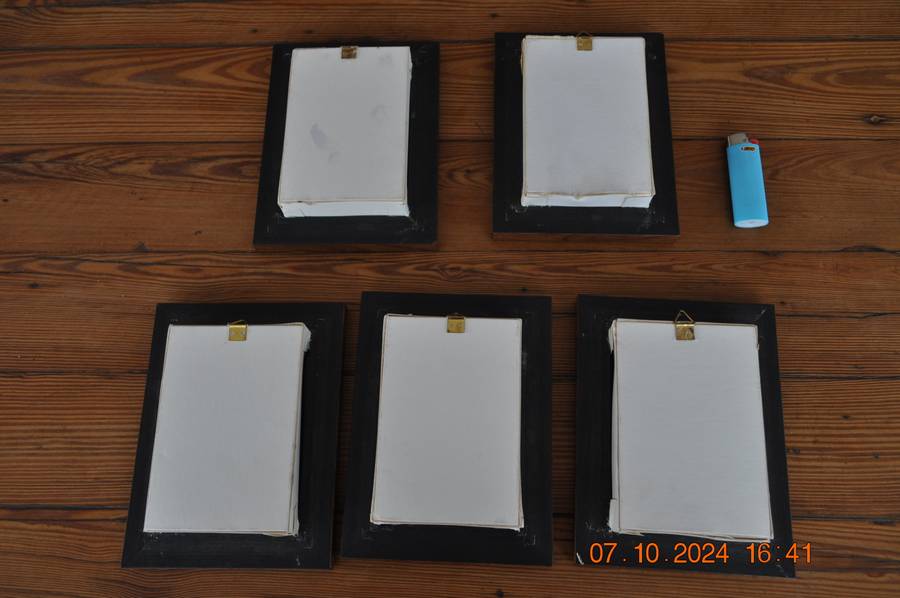 Framed African Mini Masks