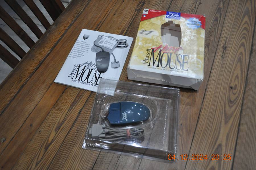 Vintage Microsoft Home Serial Mouse