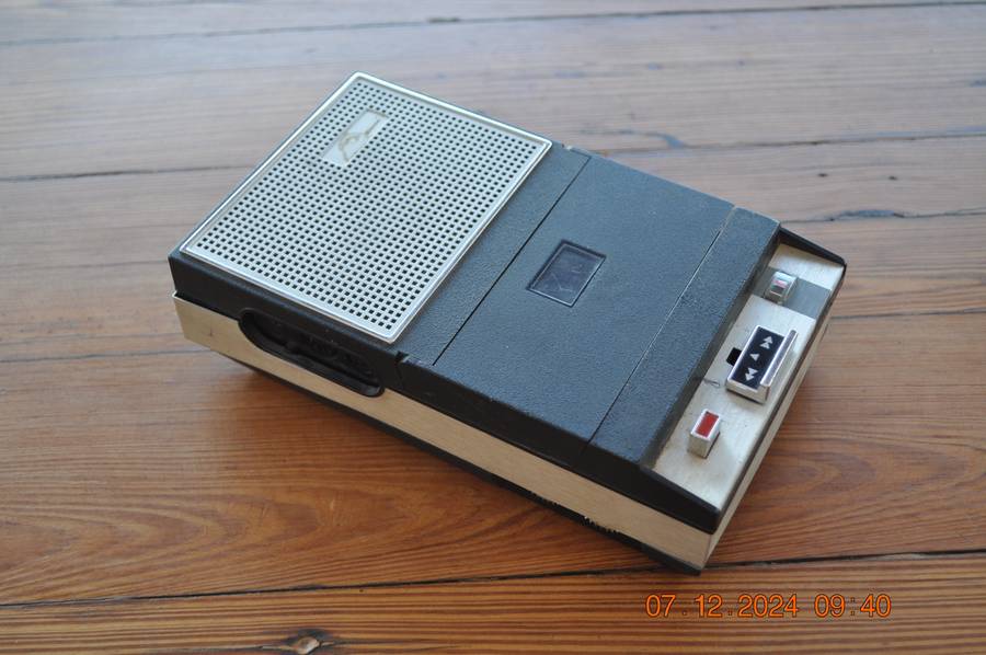 Vintage 1960s Phillips Cassette Recorder