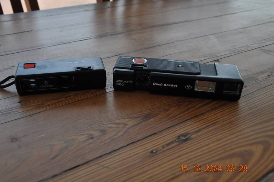 Vintage Pocket Cameras X 2