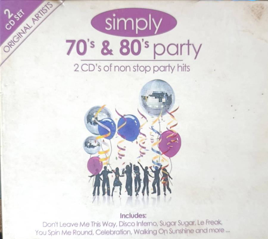Various - Simply 70's & 80's Party (Double CD)