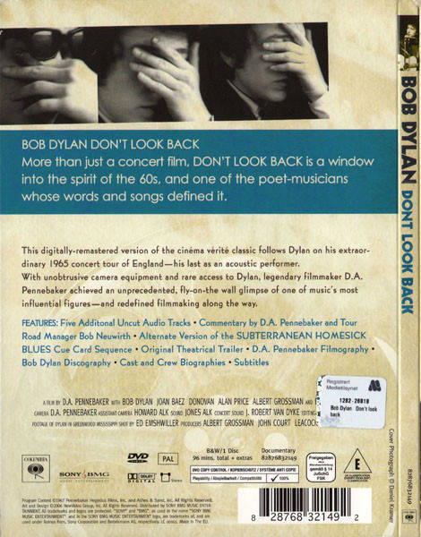 Bob Dylan - Dont Look Back (DVD)