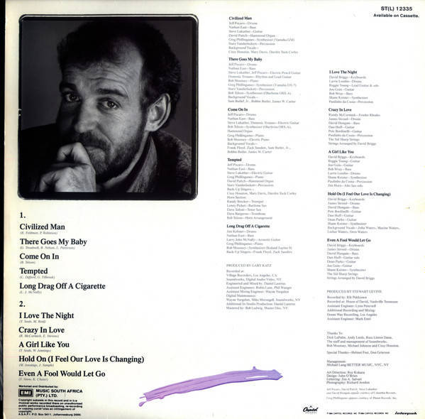 Joe Cocker - Civilized Man (Vinyl LP) ST(L) 12335