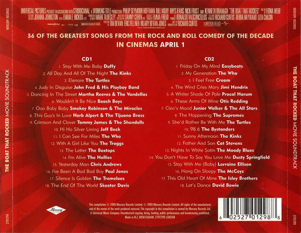 Various - The Boat That Rocked Movie Soundtrack (Double CD)
