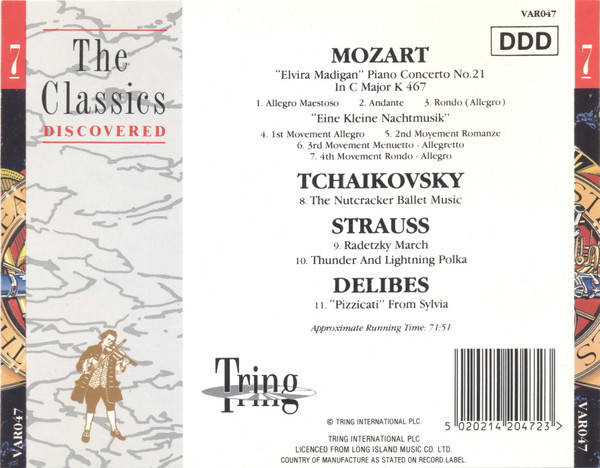 The Classics Discovered 7 - Mozart, Tchaikovsky, Strauss, Delibes (CD)
