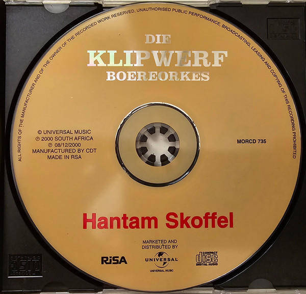Die Klipwerf Boere Orkes - Hantam Skoffell! (CD)