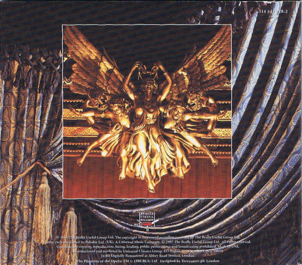 Andrew Lloyd Webber - The Phantom Of The Opera (2 CD Box set with booklet)