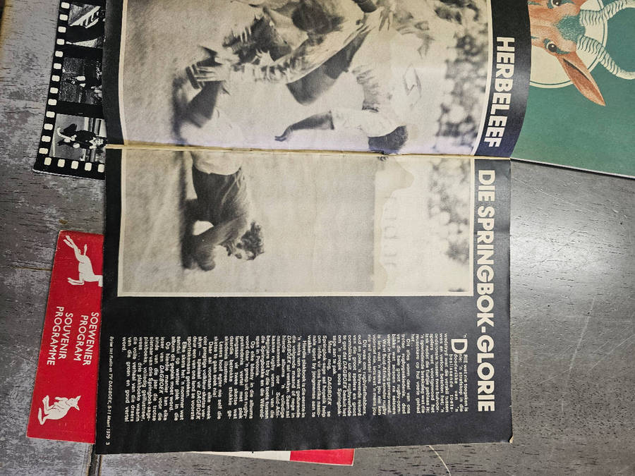 SA RUGBY and other books