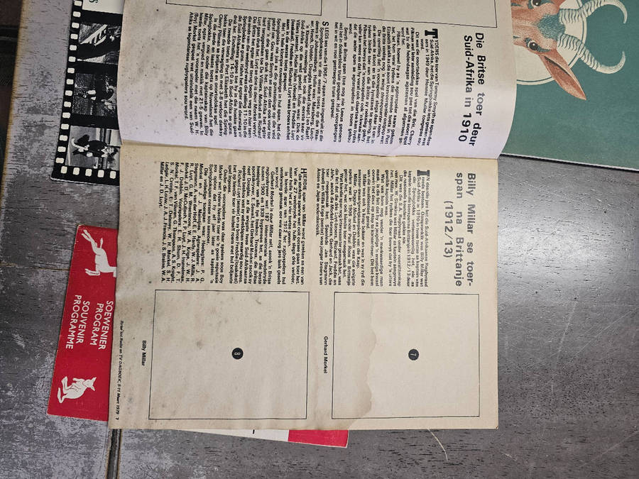 SA RUGBY and other books