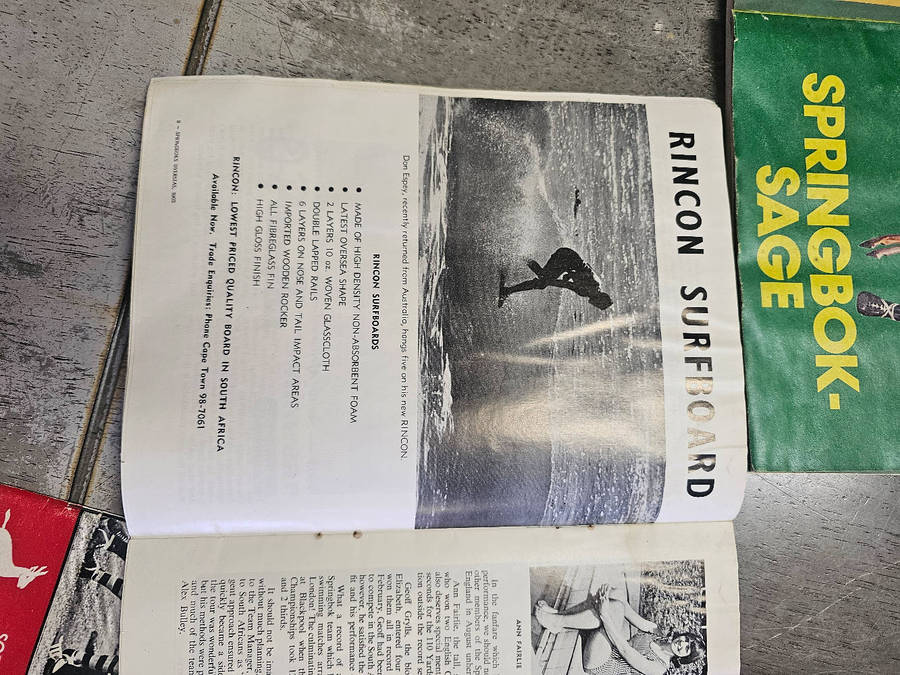 SA RUGBY and other books