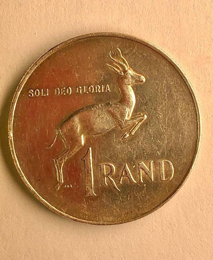 1966 Silver One Rand English legend