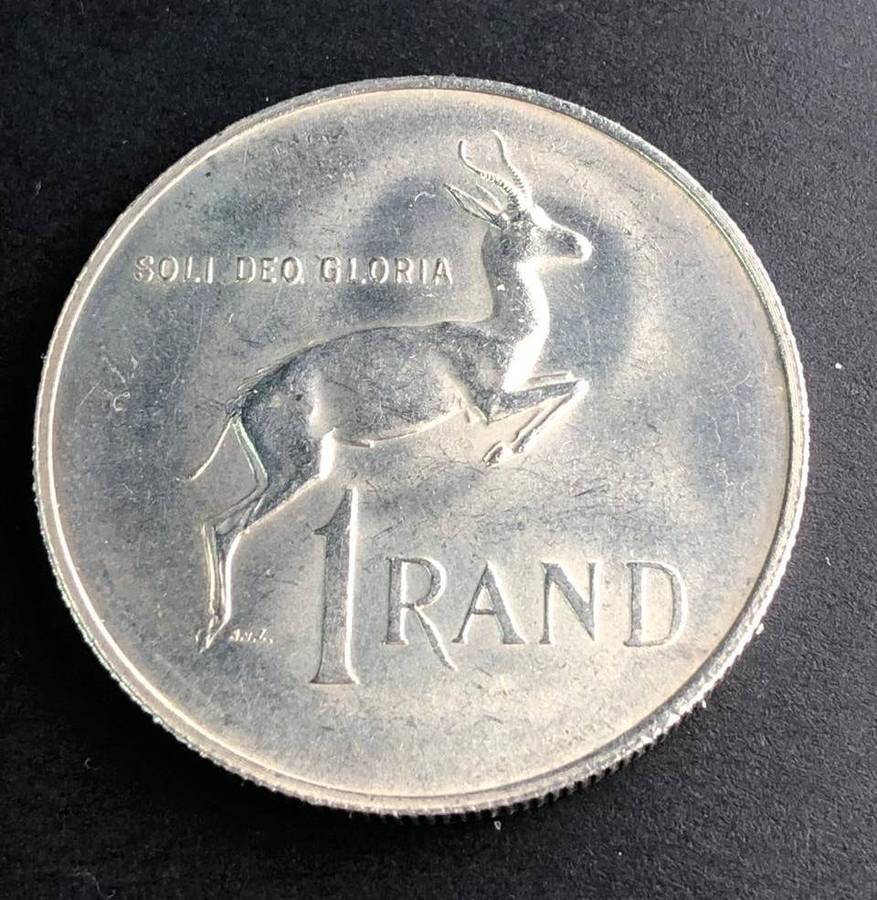 1967 One Rand  Silver H. Verwoerd English legend
