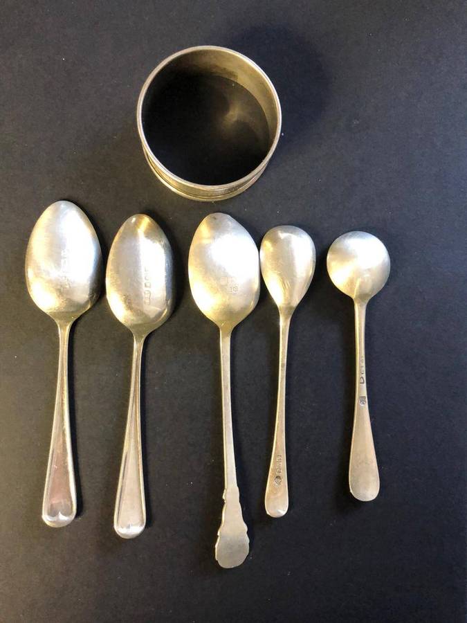 Assorted vintage STERLING SILVER items