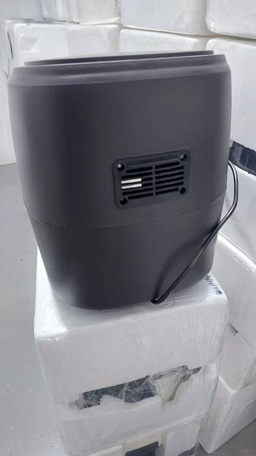 Refurbished Silver Crest XXL Air Fryer with Clear View Food Basket - Black