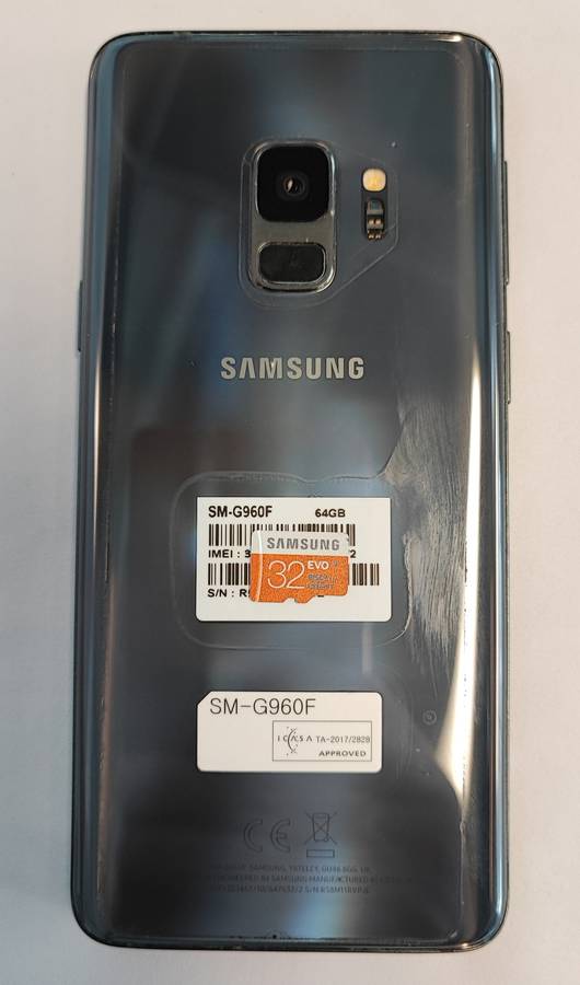 Samsung Galaxy S9 (Edge) 64GB, 32GB microSD card, read description