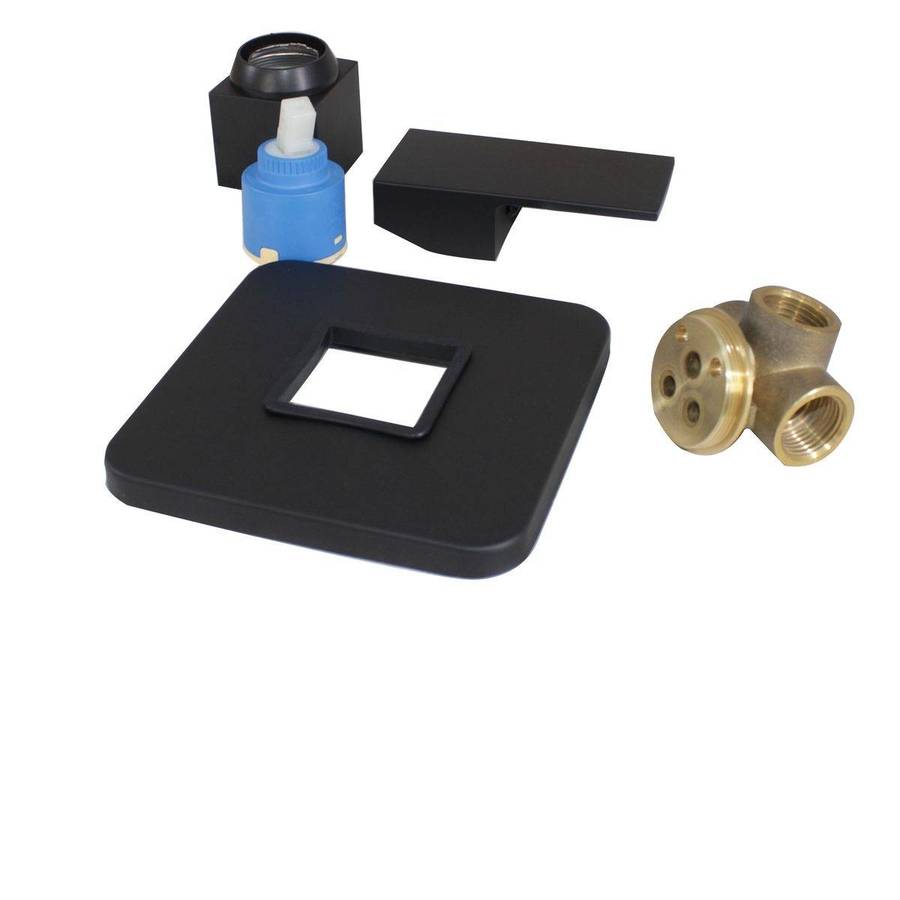 Concealed Single Lever Square Shower & Bath Mixer