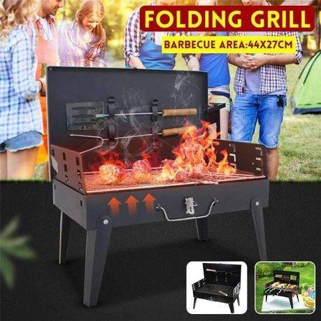 30cm Indoor & Outdoor Tabletop Braai Stove with Mesh & Grill (read discription)