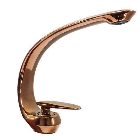 Essentials Oval Bend Luxury Stainless Steel Bathroom Basin Mixer