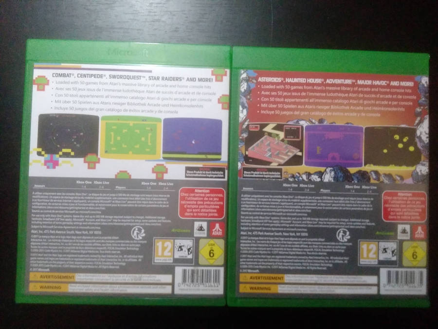 Atari Bundle Flashback Classics Vol 1 & 2