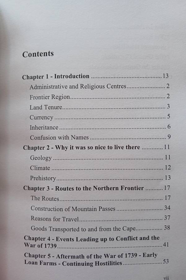 Short history of the Onder-Bokkeveld (Signed by author)