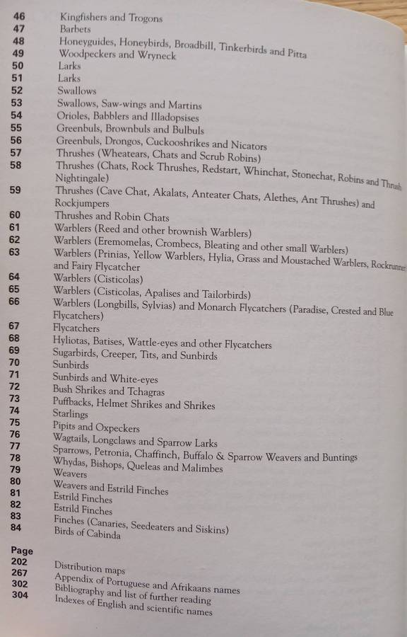 Collins Field Guide - Birds of Southern Africa