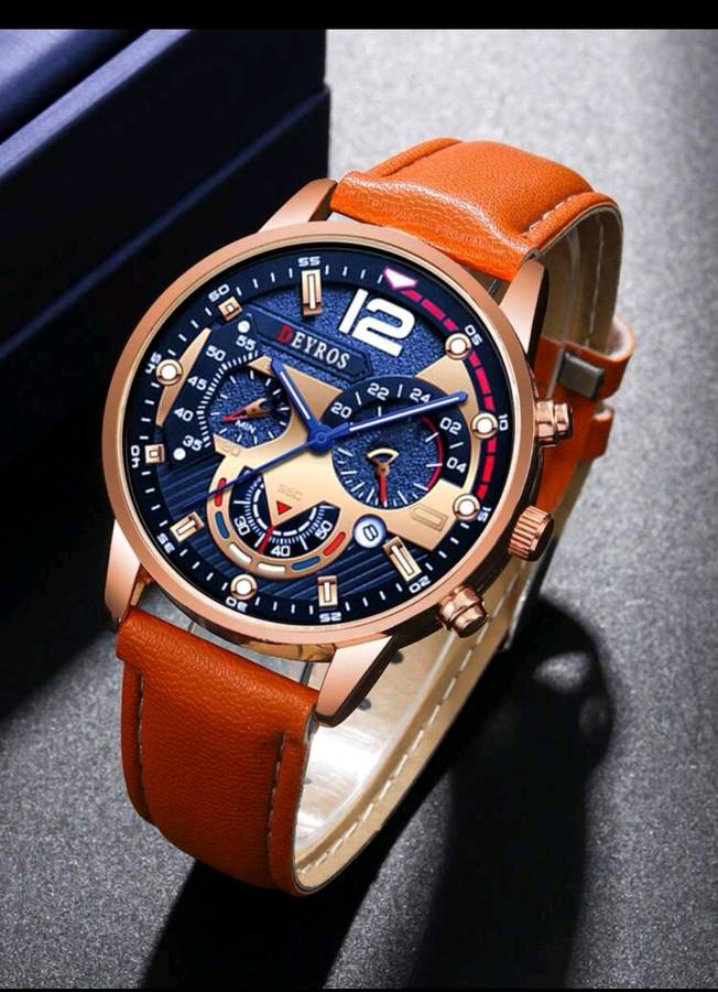 Wow amazing luxurious Men's 2pc wallet and watch set